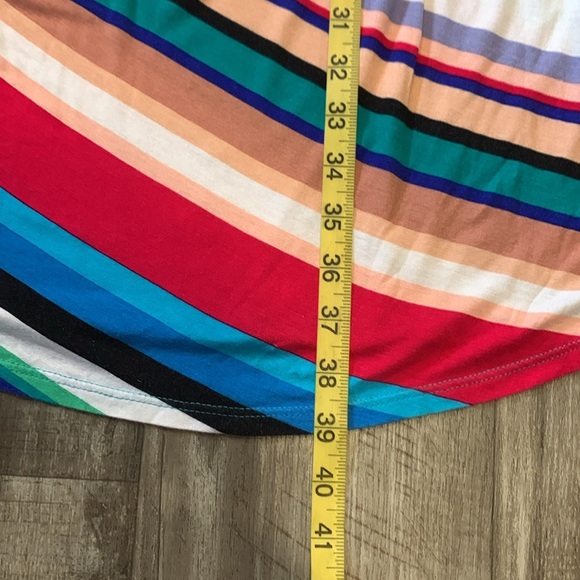 Kaktus Maxi Elastic Waist Multi Colored Skirt Medium - Picture 4 of 10